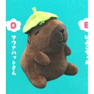 Capybara Plush mascot keychain